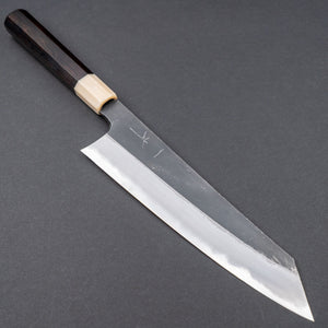 Hitohira Togashi Blue 2 Kurouchi Kiritsuke Gyuto 240mm Ebony Handle - Tetogi