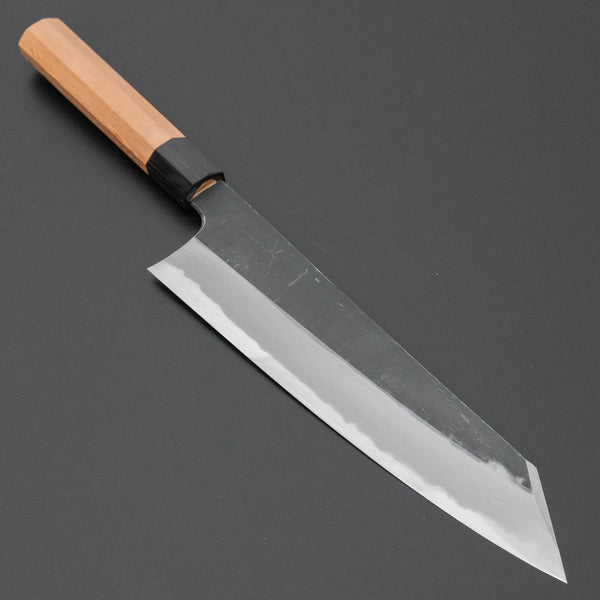 Hitohira Togashi White 2 Kurouchi Kiritsuke Gyuto 240mm Yakusugi Cedar Handle - Tetogi