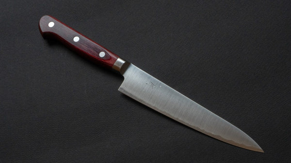 Hitohira TP Petty 150mm Wine Pakka Handle - Tetogi