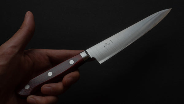 Hitohira TP Petty 150mm Wine Pakka Handle - Tetogi