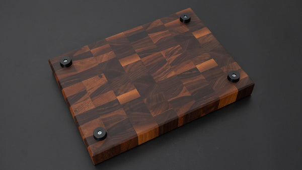 Hitohira Walnut Endgrain Cutting Board 05 - Tetogi