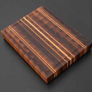Hitohira Walnut Endgrain Cutting Board 08 - Tetogi