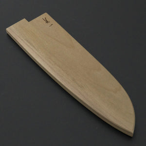 Hitohira WB Ho Wood Saya Santoku 180mm (4.5mm/ Magnetic) - Tetogi