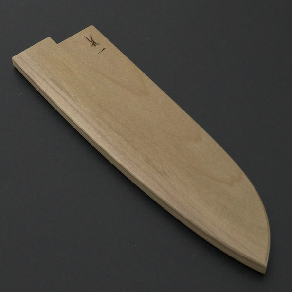 Hitohira WB Ho Wood Saya Santoku 180mm (4.5mm/ Magnetic) - Tetogi
