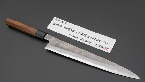 Jiro Tsuchime Wa Sujihiki 270mm Taihei Tagayasan Handle (#576) - Tetogi