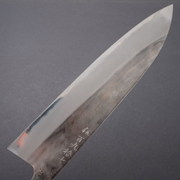 Jiro Tsuchime Yo Gyuto 240mm Tagayasan Handle (#597) - Tetogi