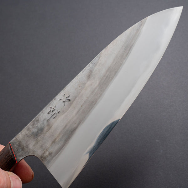 Jiro Tsuchime Yo Santoku 180mm Tagayasan Handle (#618) - Tetogi