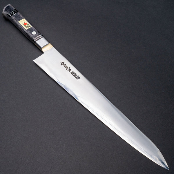 Kogetsu Carbon Sujihiki 300mm Pakka Handle - Tetogi