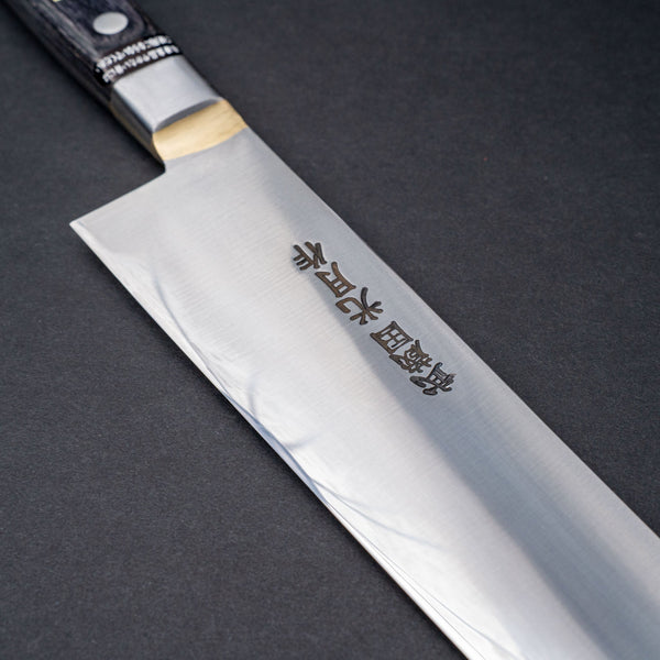 Kogetsu Carbon Sujihiki 300mm Pakka Handle - Tetogi
