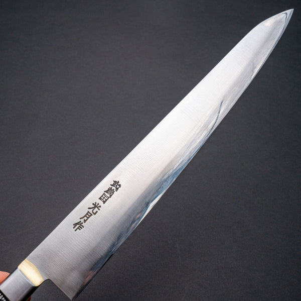 Kogetsu Carbon Sujihiki 300mm Pakka Handle - Tetogi