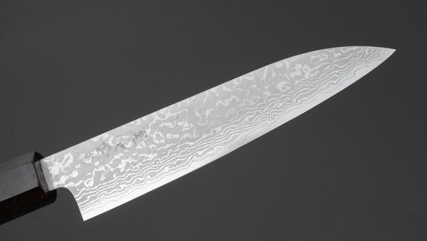 Makoto Kurosaki VG7 Damascus Petty 135mm Ebony Handle - Tetogi