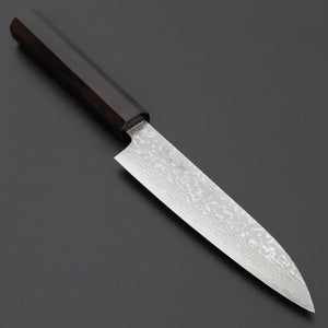 Makoto Kurosaki VG7 Damascus Petty 135mm Ebony Handle - Tetogi