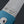 MOKI Coupe Folding Knife Grilon Handle (Grayish Blue) - Tetogi