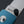 MOKI Coupe Folding Knife Grilon Handle (Grayish Blue) - Tetogi