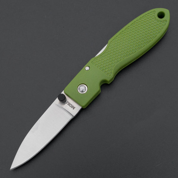 MOKI Coupe Folding Knife Grilon Handle (Olive Green) - Tetogi