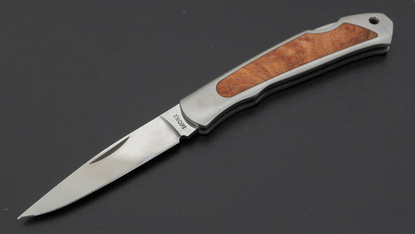 MOKI Kitsune Folding Knife Quince Handle - Tetogi