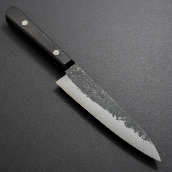 Morihei Hisamoto Kurouchi White #1 Petty 135mm Pakka Handle (No Bolster) - Tetogi