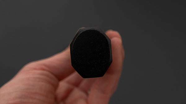 Nigara Blue Super Santoku 180mm Ebony Handle - Tetogi