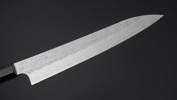 Nigara SG STRIX Sujihiki 240mm Ebony Handle - Tetogi