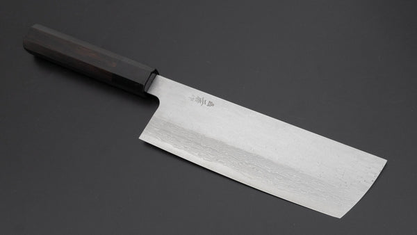 Nigara VG XEOS Nakiri 165mm Ebony Handle - Tetogi