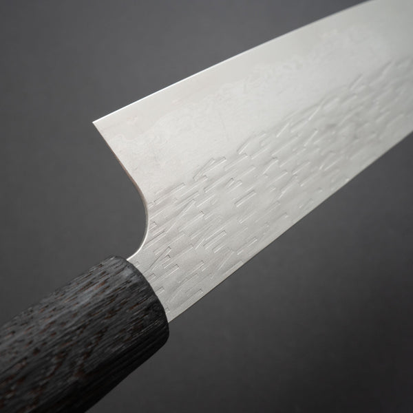 Nigara VG XEOS Santoku 170mm Riisgaard Burned Oak - Tetogi