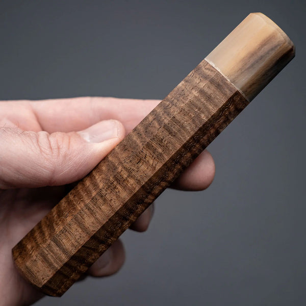 Riisgaard Custom Walnut Octagonal Handle (Santoku / 210mm Gyuto) - Tetogy