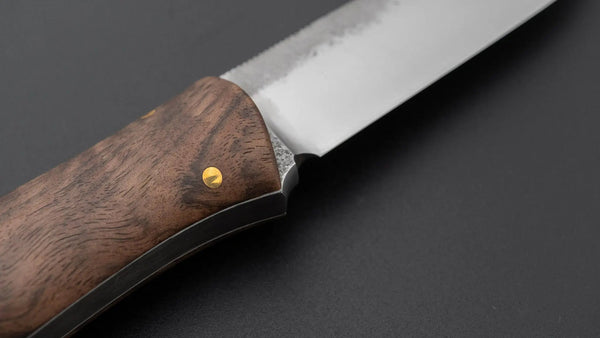 Seino Shikari ATS-34 Fixed Blade Linen Micarta Handle (007) - Tetogi