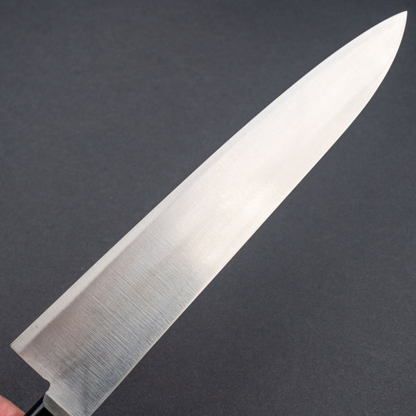 Sukehisa Made Kikutaro Hagane Thick Gyuto 240mm (No Bolster) (Old Stock) - Tetogi