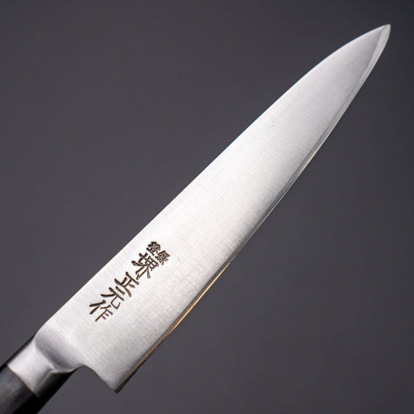 Sukehisa Made Masamoto Swedish Carbon Petty 120mm Pakka Handle (Old Stock) Product vendor