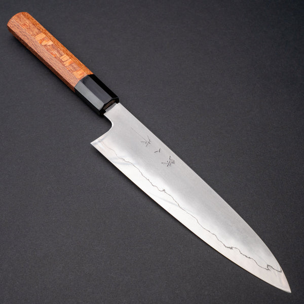 Tetsujin Silver 3 Kasumi Gyuto 210mm Lacewood Handle - Tetogi