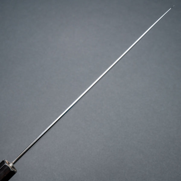 Tetsujin Silver 3 Kasumi Gyuto 240mm Taihei Makassar Ebony Handle - Tetogi