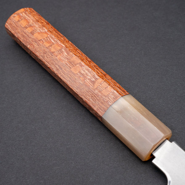 Tetsujin Silver 3 Kasumi Kiritsuke Gyuto 210mm Lacewood Handle - Tetogi