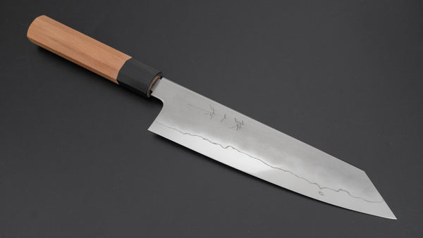 Tetsujin Silver #3 Kasumi Kiritsuke Gyuto 210mm Yakusugi Cedar Handle - Tetogi