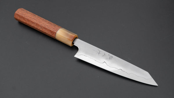 Tetsujin Silver #3 Kasumi Kiritsuke Petty 135mm Lacewood Handle - Tetogi