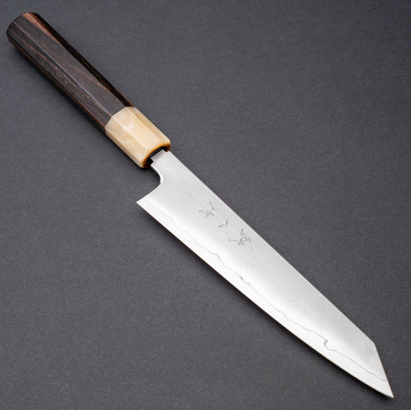 Tetsujin Silver 3 Kasumi Kiritsuke Petty 165mm Taihei Makassar Ebony Handle - Tetogi