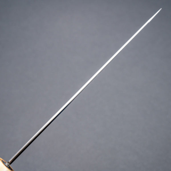 Tetsujin Silver 3 Kasumi Kiritsuke Petty 165mm Taihei Makassar Ebony Handle - Tetogi