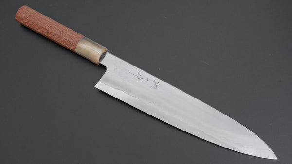 Tetsujin Silver #3 Ukiba Gyuto 240mm Lacewood Handle - Tetogi