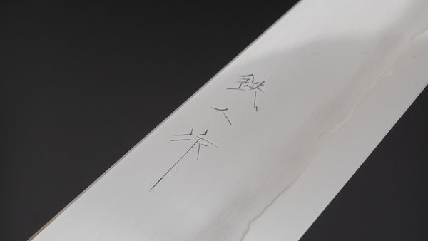 Tetsujin Silver #3 Ukiba Gyuto 240mm Taihei Tagayasan Handle - Tetogi