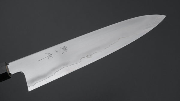Tetsujin Silver #3 Ukiba Gyuto 240mm Yakusugi Cedar Handle - Tetogi