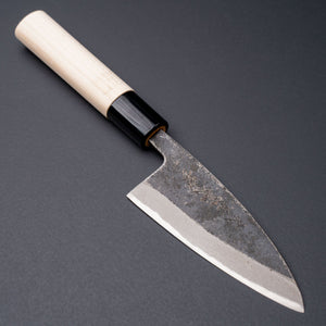Yamato Ichimonji Carbon Ajikiri 105mm Poplar Handle Product vendor