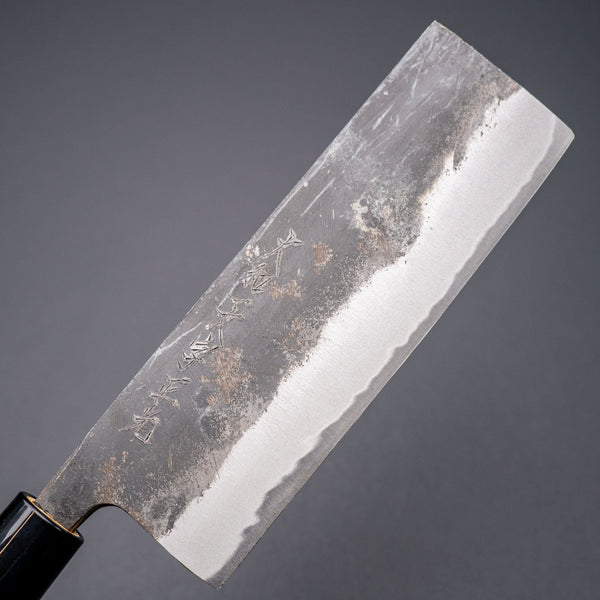Yamato Ichimonji Thick Carbon Nakiri 170mm Poplar Handle Product vendor