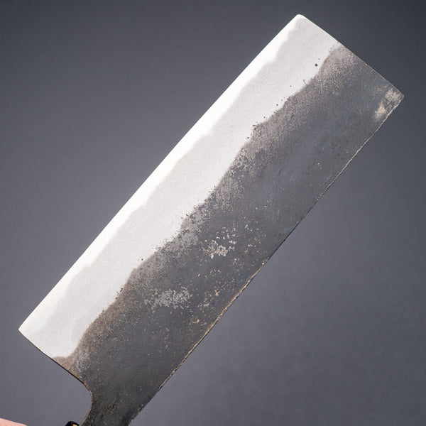 Yamato Ichimonji Thick Carbon Nakiri 170mm Poplar Handle Product vendor