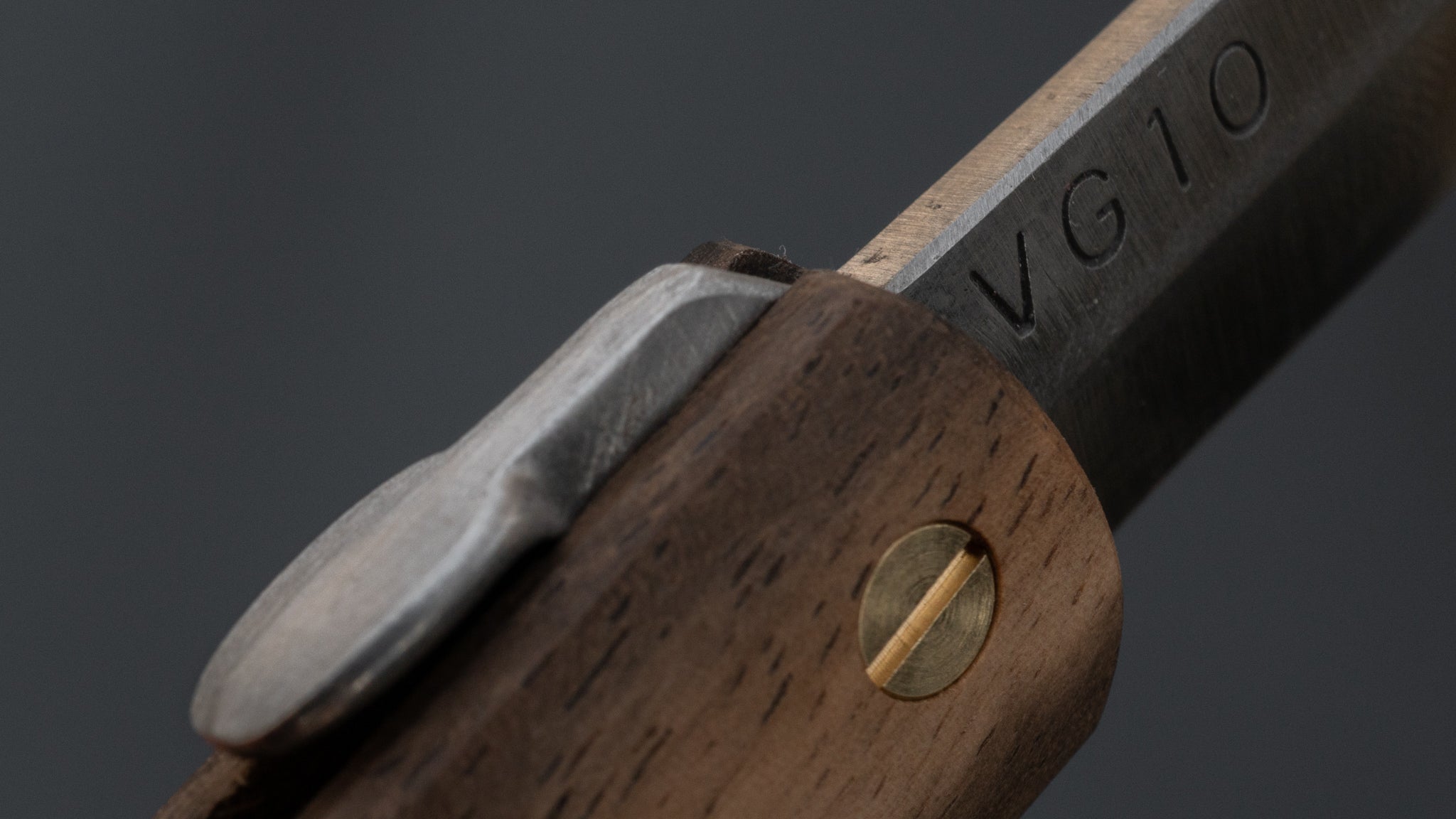Higonokami VG10 Folding Knife Ebony Handle