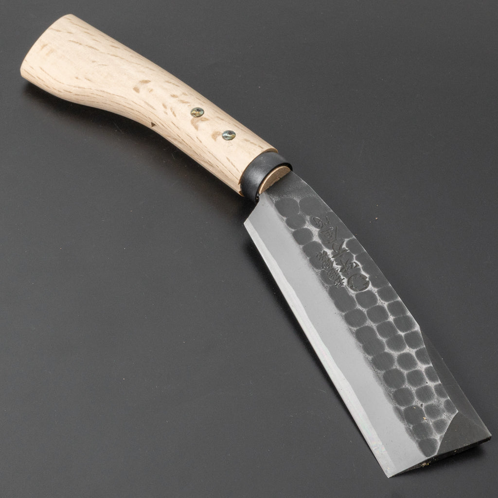 Ajikataya Tsuchime Hatchet 150mm Oak Handle (Double Bevel) - Tetogi