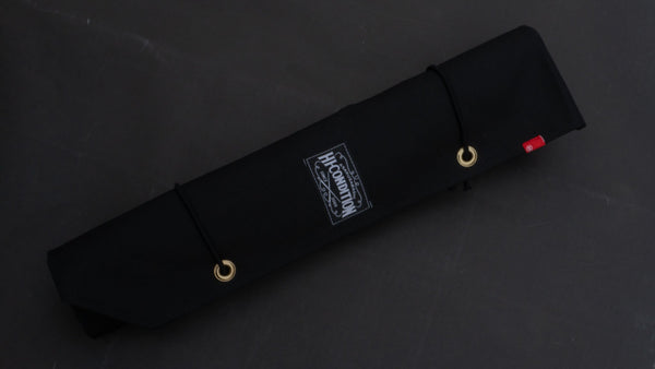 HI-CONDITION Hanpu Canvas 6 Pockets Knife Roll Black - Tetogi