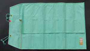 HI-CONDITION Hanpu Canvas 9 Pockets Knife Roll Deep Cream Soda - Tetogi