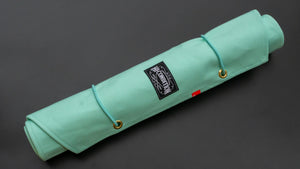HI-CONDITION Hanpu Canvas 9 Pockets Knife Roll Deep Cream Soda - Tetogi