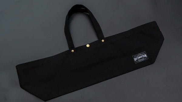 HI-CONDITION Hanpu Canvas Bag for Knife Roll Black - Tetogi