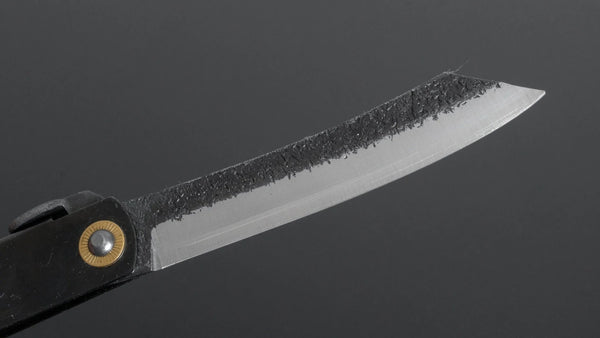 Higonokami Custom Folding Knife X Large Brass Handle (#25B K) - Tetogi
