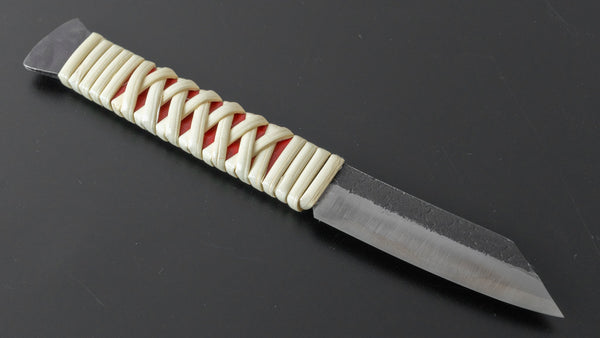 Higonokami Kiridashi Fixed Blade Rattan Handle (Kaku) - Tetogi